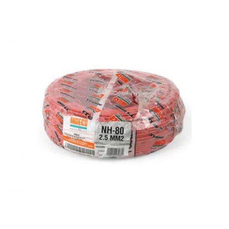 CABLE LIBRE DE HALÓGENO 2.5MM2 ROJO