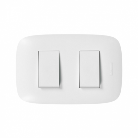 Interruptor Doble Domino Sencia