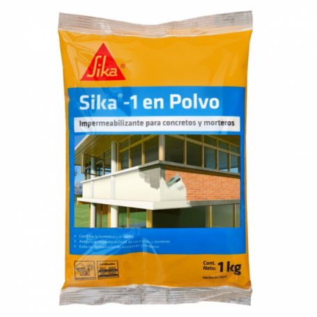 SIKA 1(IMPERMEABILIZANTE) X 1 KG. POLVO