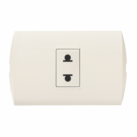 Tomacorriente Simple Universal 16A 250V Modus Style Marfil