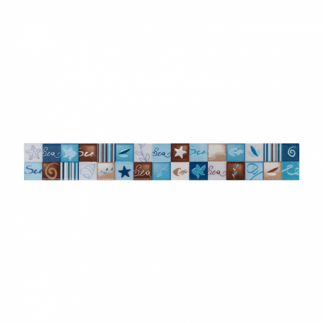 LISTELO MEDITERRANEO 40 X 5.5 LISESPKAN054 BAÑO