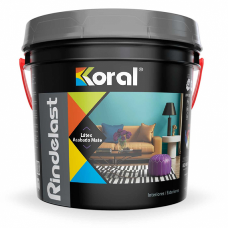 LATEX KORAL TINTE NEGRO