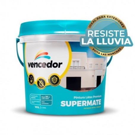 LATEX SUPERMATE BLANCO