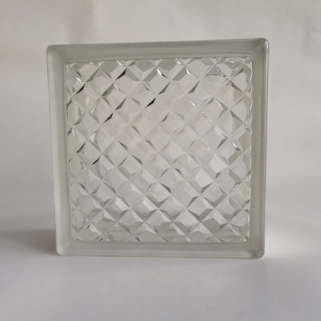 BLOCK VIDRIO DIAMANTE IZENITH 19X19X8