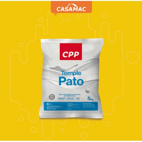 PINTURA TEMPLE PATO BLANCO 5 KG