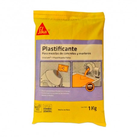 SIKA CEM PLASTIFICANTE POLVO 1 KG