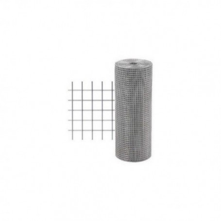 MALLA GALVANIZADO CUADRADA 1 CALIBRE 19 (30 MTS)