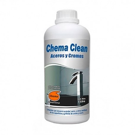 CHEMA CLEAN ACEROS Y CROMOS 1 LT