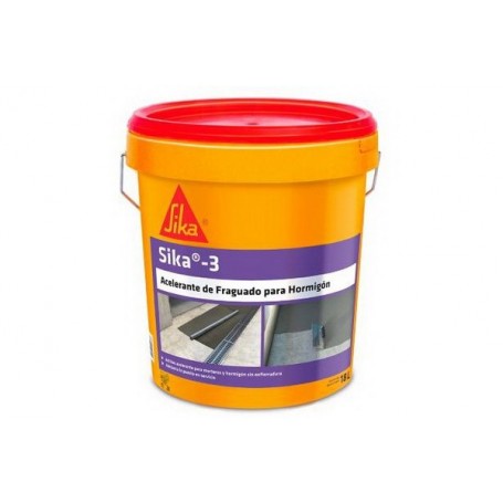 SIKA 3 X 20 LT. (ACELERANTE CONCRETO SIMPLE)