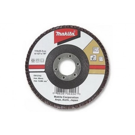 DISCO DE LIJAS TIPO FLAP 4-1/2 NOR.Z36 D-27420