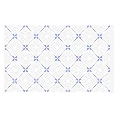 CERAMICA PARED SIGNO AZUL BRILLANTE UNICA 25X40