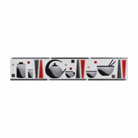LISTELO CARMESI 40 X 7.7 LISLUSKAN066 (COCINA)