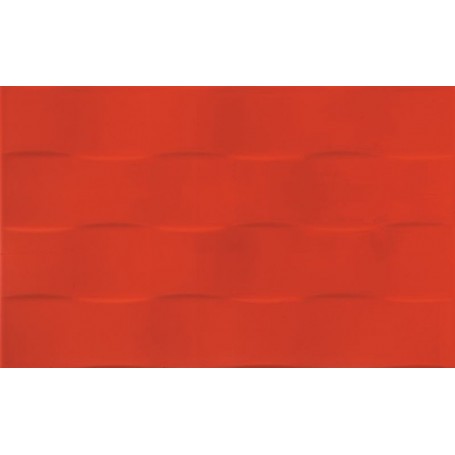 CERAMICA PARED DUNAS ROJO BRILLANTE EXTRA 27X45