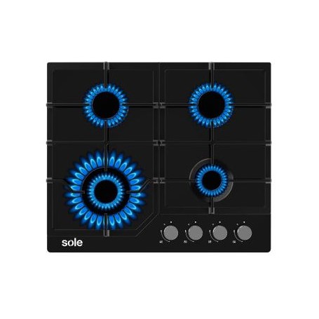 COCINA EMPOTRABLE VIDRIO TEMPLADO 60CM SOLCO045