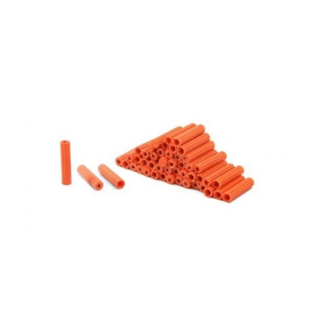 TARUGO PVC 10X50MM (NARANJA) 3/8X2