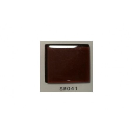 LAPIZ DE VIDRIO MARRON BRILLANTE 40X1X0.8MM (SM041)