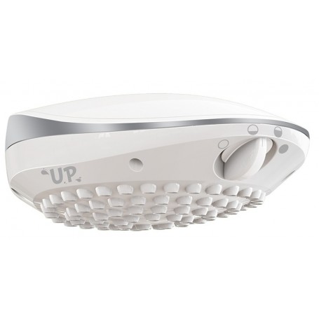 DUCHA ELECTRICA UP METALIZADA 220V 6200W CON BRAZO