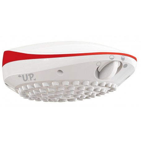 DUCHA ELECTRICA UP ROJO 220V 6200W CON BRAZO