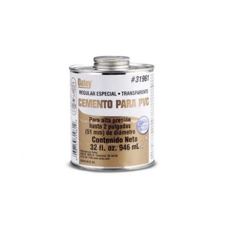 Pegamento Pvc 1/4 Regular-dorado 32 Oz