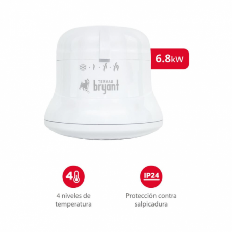 DUCHA ELEC IDEALE 6 KW BRYANT 0080040002 (HASTA AGOTAR STOCK)