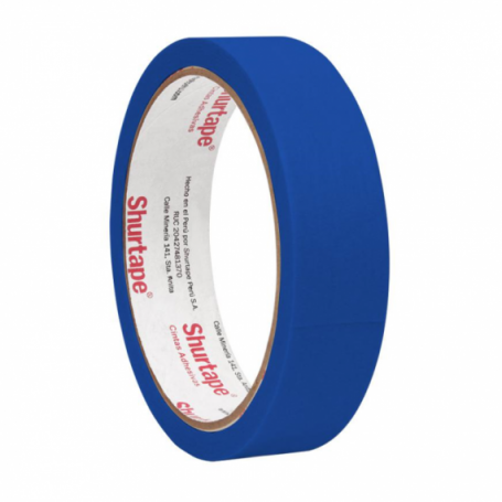 CINTA MASKING TAPE AZUL 1"X15YD