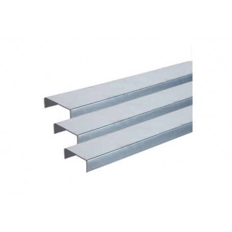 RIEL METALICO 65X25X0.90MM (2 1/2) 3.00 MT