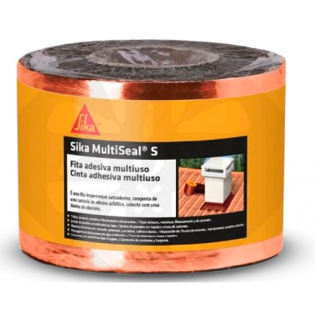 SIKA MULTISEAL S TERRACOTA 10 MM X 10 MT (CINTA BITUMINOSA SELLADO UNIONES)