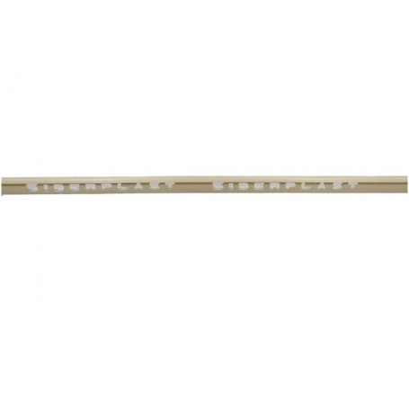 PERFIL PVC 10.5MM MARFIL OSCURO