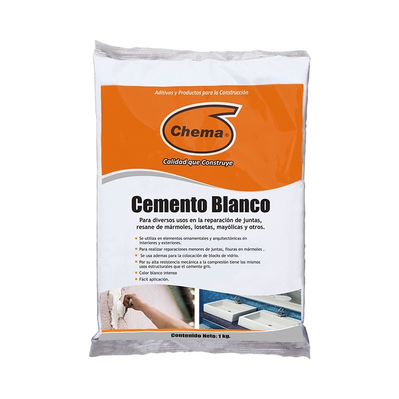 Inferir Sindicato analogía CEMENTO BLANCO CHEMA (KG)