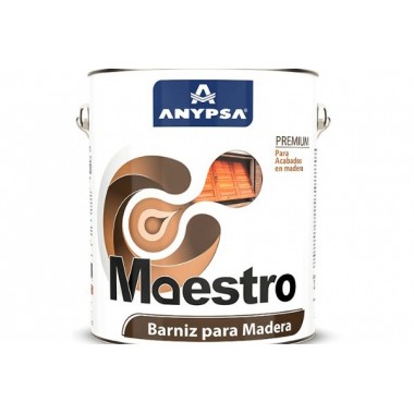 Barniz para Madera con acabado Mate - Realza las vetas de la madera -  Pinturas ANYPSA