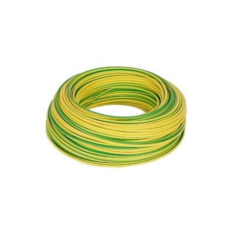 CABLE LIBRE DE HALÓGENO 6MM2 AMARILLO CON VERDE