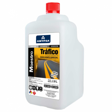 DISOLVENTE PARA PINTURA TRAFICO MAESTRO