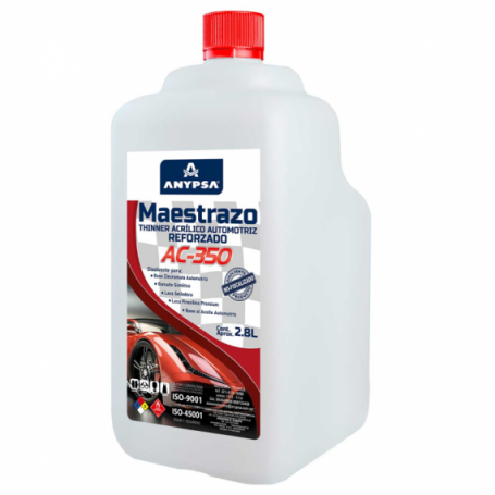 THINNER ACRILICO MAESTRO 2.8 LT NC