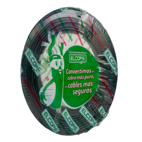 CABLE THW 10 AWG NEGRO