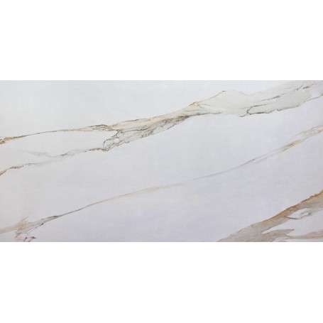 PORCELANATO VITRIFICADO STATUARIO ORO 80X160