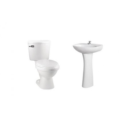 MEDIO BAÑO RAPID JET BLANCO 55 (INOD + ESTQ + LAVAT MANCORA + PEDE UNIV)