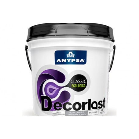 LATEX DECORLAST BLANCO X 5 GL