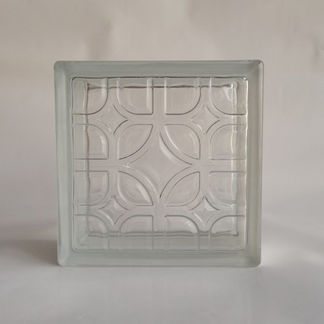 BLOCK VIDRIO COSMOS WELL SHAPE 19X19X8