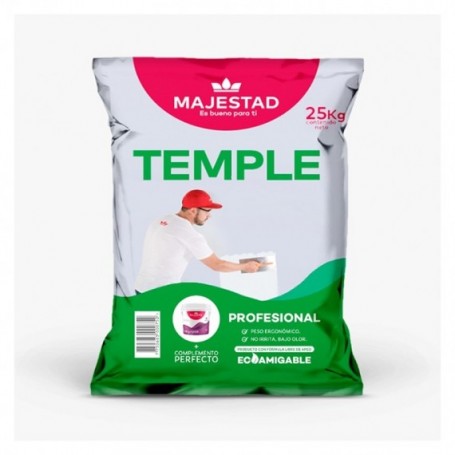 PINTURA TEMPLE MAJESTAD BLS X 25 KG