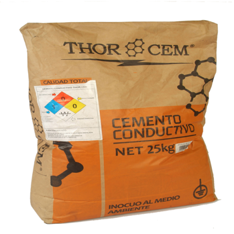 CEMENTO CONDUCTIVO THOR-CEM 25 KG