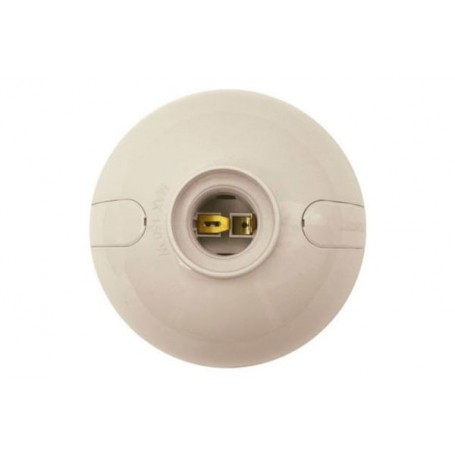 Wall Socket 250v  E27 Oval Marfil