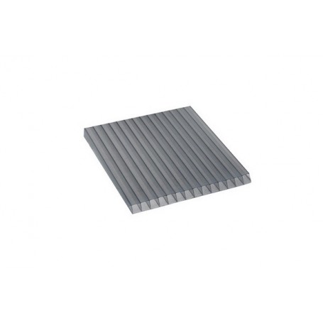 PLANCHA POLICARBONATO 6MM 5.80X2.10 GRIS