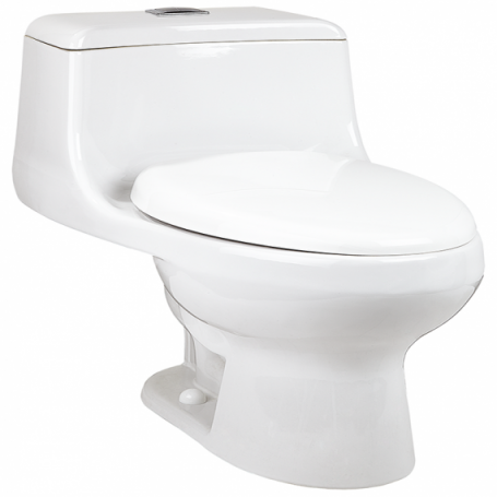 ONE PIECE ADVANCE 2.0 BLANCO PULSADOR DOBLE CON ASIENTO Y ACCESORIOS DE INSTALACION